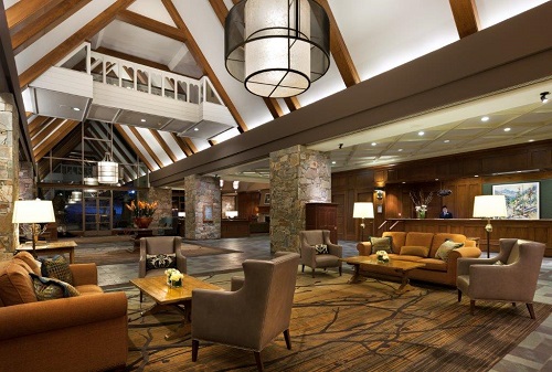 Fairmont Chateau Whistler lobby